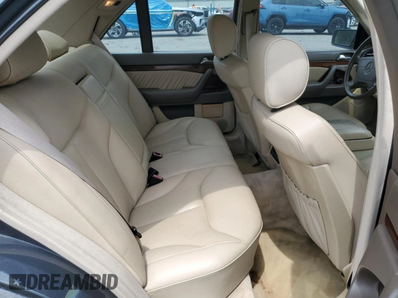 1995 Mercedes-Benz S 320 z VIN WDBGA32E1SA276690, wystawiony jako Copart lot #58950895 z przebiegiem 137 528 mil mil oraz Czysty tytuł • Clean title. Historia ofert i sprzedaży dostępna na DreamBid. Obrazek 10.