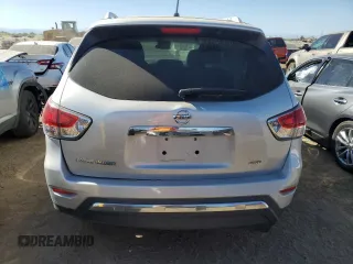 2016 Nissan Pathfinder S with VIN 5N1AR2MM5GC636985, listed as a Copart auction lot 74750644 with 124,108 mi miles and Salvage Title. Bid and sale history available at carsss.com. Image 6.