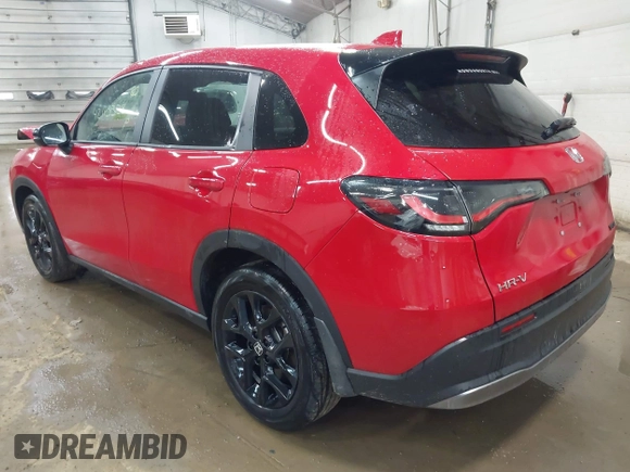 2024 Honda HR-V Sport z VIN 3CZRZ2H57RM748712, wystawiony jako IAAI lot #42113328 z przebiegiem 10 110 mil mil oraz . Historia ofert i sprzedaży dostępna na DreamBid. Obrazek 3.