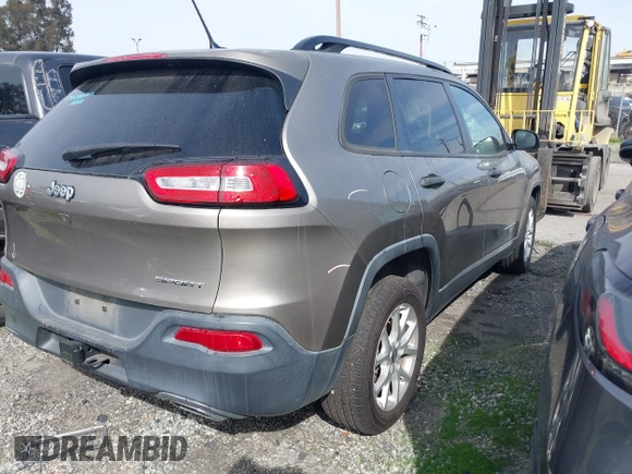 2017 Jeep Cherokee Altitude with VIN 1C4PJLAS7HW617482, listed as a IAAI auction lot 41226235 with 64,708 mi miles and . Bid and sale history available at DreamBid. Image 4.