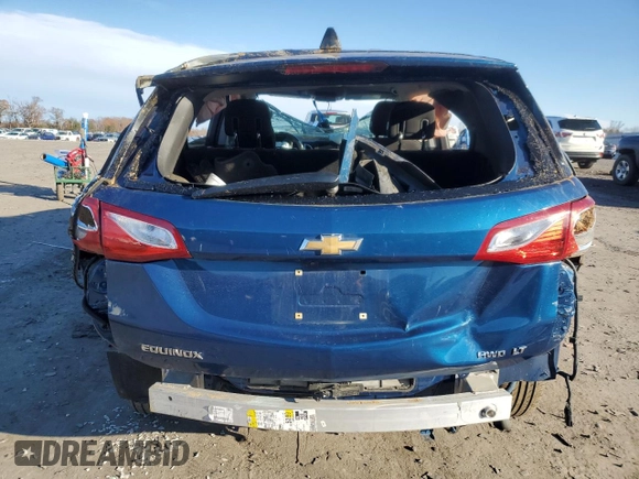 2019 Chevrolet Equinox LT z VIN 3GNAXUEV1KL281332, wystawiony jako Copart lot #82080574 z przebiegiem Nie podano mil oraz Szkoda całkowita • Salvage title. Historia ofert i sprzedaży dostępna na DreamBid. Obrazek 6.