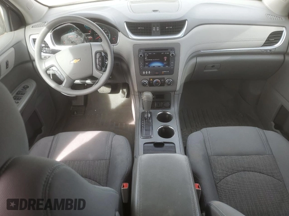 2017 Chevrolet Traverse LS with VIN 1GNKRFED1HJ252706, listed as a Copart auction lot 50633545 with 58,079 mi miles and Salvage Title. Bid and sale history available at carsss.com. Image 8.