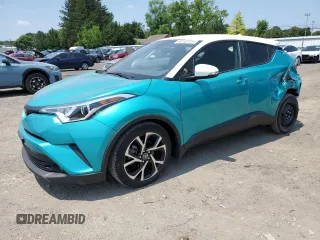 2018 Toyota C-HR XLE z VIN JTNKHMBX2J1005811, wystawiony jako Copart lot #59162315 z przebiegiem 35 191 mil mil oraz Szkoda całkowita • Salvage title. Historia ofert i sprzedaży dostępna na DreamBid. Obrazek 1.