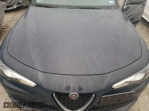 2019 Alfa Romeo Giulia Sport with VIN ZARFAMAN9K7599991, listed as a Copart auction lot 39895253 with 27,976 mi miles. Bid and sale history available at carsss.com. Image 11.