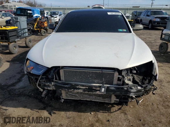 2016 Audi S4 Premium Plus with VIN WAUBGAFL6GA008567, listed as a Copart auction lot 44140285 with 0 mi miles and Salvage Title. Bid and sale history available at carsss.com. Image 5.