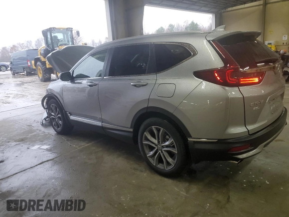 2021 Honda CR-V Touring with VIN 2HKRW1H93MH415496, listed as a Copart auction lot 84405844 with 18,003 mi miles and Salvage Title. Bid and sale history available at carsss.com. Image 2.