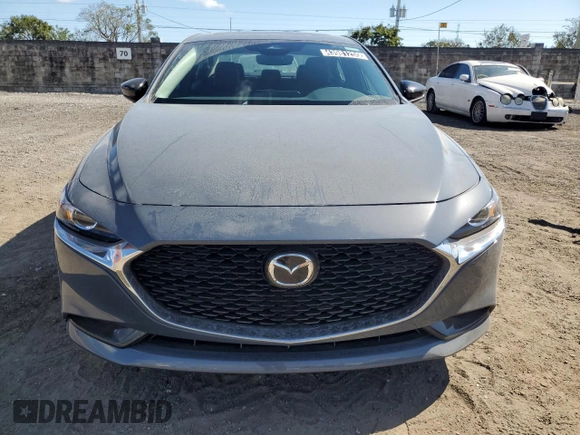 2025 Mazda 3 S Carbon Edition with VIN 3MZBPBCM4SM454067, listed as a Copart auction lot 43981255 with 2,396 mi miles and Clean Title. Bid and sale history available at DreamBid. Image 5.