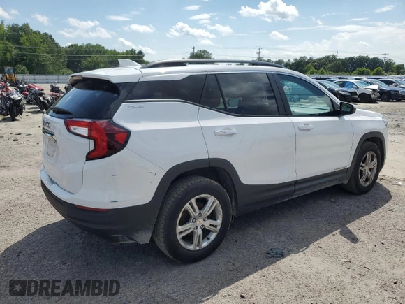 2022 GMC Terrain SLE with VIN 3GKALMEV2NL158068, listed as a Copart auction lot 62779095 with 173,478 mi miles and Clean title. Bid and sale history available at DreamBid. Image 3.