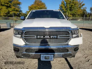 2023 Ram 1500 Laramie with VIN 1C6SRFRT0PN641605, listed as a Copart auction lot 70271924 with 17,917 mi miles and Salvage title. Bid and sale history available at DreamBid. Image 5.