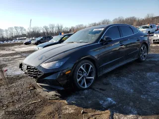 2022 Hyundai Sonata SEL Plus with VIN KMHL44J29NA239049, listed as a Copart auction lot 42486515 with 20,630 mi miles and Salvage Title. Bid and sale history available at carsss.com. Image 1.