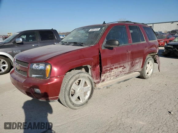 2008 Chevrolet TrailBlazer 1LT with VIN 1GNDS13S682218398, listed as a Copart auction lot 48301295 with 140,417 mi miles and Salvage Title. Bid and sale history available at DreamBid. Image 1.