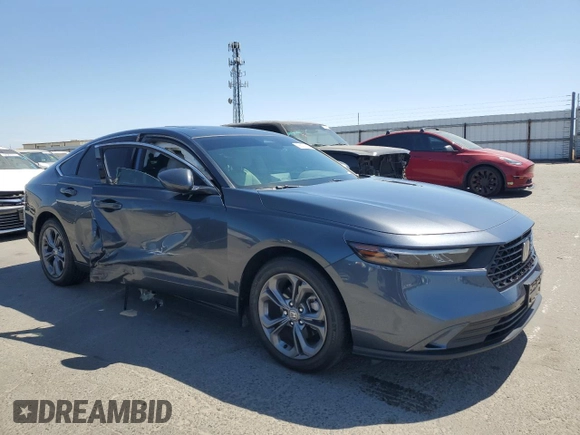 2024 Honda Accord EX with VIN 1HGCY1F36RA083133, listed as a Copart auction lot 58271195 with 5,772 mi miles and Salvage title. Bid and sale history available at DreamBid. Image 4.