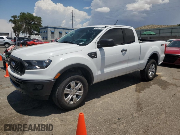 2023 Ford Ranger XL with VIN 1FTER1EH9PLE30165, listed as a Copart auction lot 62882195 with 16,443 mi miles and Salvage title. Bid and sale history available at DreamBid. Image 1.