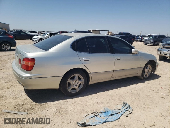 2000 Lexus GS 300 with VIN JT8BD68S8Y0095911, listed as a Copart auction lot 53329065 with 195,179 mi miles and Salvage Title. Bid and sale history available at DreamBid. Image 3.