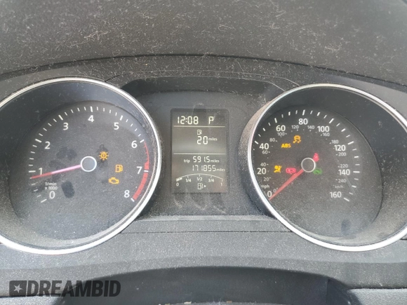 2015 Volkswagen Jetta S with VIN 3VW2K7AJ2FM303531, listed as a Copart auction lot 57272785 with 171,855 mi miles and Salvage title. Bid and sale history available at DreamBid. Image 9.