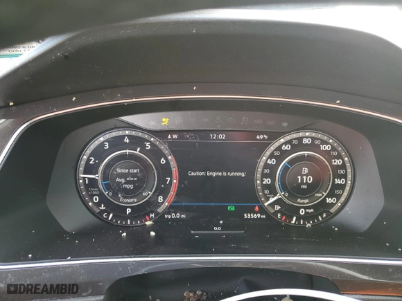 2018 Volkswagen Tiguan SEL Premium with VIN 3VV4B7AX8JM004295, listed as a Copart auction lot 43994875 with 53,569 mi miles and Salvage Title. Bid and sale history available at carsss.com. Image 9.