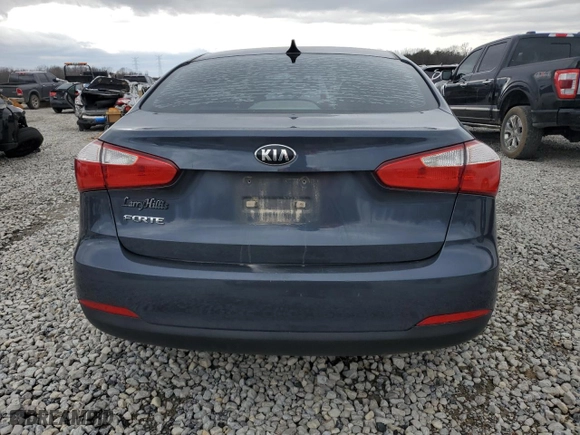 2015 Kia Forte LX with VIN KNAFX4A64F5370618, listed as a Copart auction lot 48026705 with 181,971 mi miles and Salvage Title. Bid and sale history available at carsss.com. Image 6.