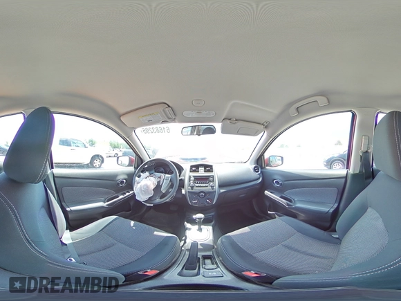 2016 Nissan Versa S with VIN 3N1CN7AP7GL842160, listed as a Copart auction lot 61683295 with 60,600 mi miles and Salvage title. Bid and sale history available at DreamBid. Image 14.
