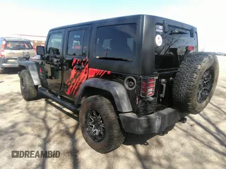 2018 Jeep Wrangler Unlimited Sport S with VIN 1C4BJWDGXJL811661, listed as a IAAI auction lot 42002611 with 86,105 mi miles and . Bid and sale history available at DreamBid. Image 3.