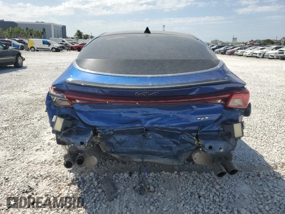 2022 Kia K5 GT with VIN 5XXG44J80NG150016, listed as a Copart auction lot 49408325 with 79,238 mi miles and Non Repairable. Bid and sale history available at carsss.com. Image 6.