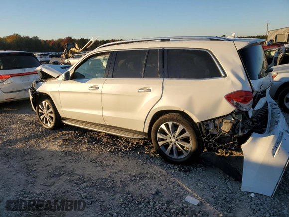 2016 Mercedes-Benz GL with VIN 4JGDF6EE2GA641769, listed as a Copart auction lot 81859134 with 156,473 mi miles and Salvage Title. Bid and sale history available at carsss.com. Image 2.