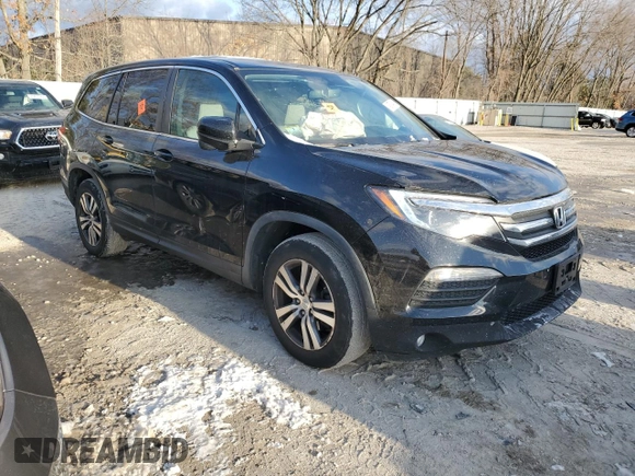 2016 Honda Pilot EX-L with VIN 5FNYF6H52GB082359, listed as a Copart auction lot 42704885 with 90,084 mi miles and Salvage Title. Bid and sale history available at carsss.com. Image 4.