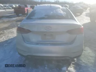 2021 Hyundai Accent SEL with VIN 3KPC24A64ME150319, listed as a Copart auction lot 85882874 with 0 mi miles and Salvage Title. Bid and sale history available at carsss.com. Image 6.