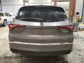 2023 Acura MDX Advance with VIN 5J8YE1H80PL038519, listed as a Copart auction lot 42136045 with 18,003 mi miles and Salvage title. Bid and sale history available at DreamBid. Image 6.