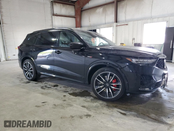 2022 Acura MDX Type S w/Advance Package with VIN 5J8YD8H88NL001985, listed as a Copart auction lot 70295564 with 35,651 mi miles and Salvage Title. Bid and sale history available at carsss.com. Image 4.