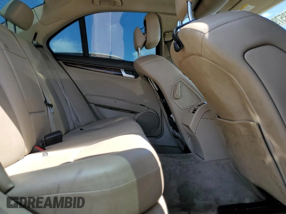 2013 Mercedes-Benz C C 250 Sport with VIN WDDGF4HB8DR250135, listed as a Copart auction lot 55535795 with 185,379 mi miles and Salvage Title. Bid and sale history available at carsss.com. Image 10.