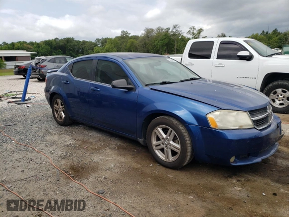 2009 Dodge Avenger SXT with VIN 1B3LC56B59N522814, listed as a Copart auction lot 54594675 with 219,711 mi miles and Salvage Title. Bid and sale history available at carsss.com. Image 4.