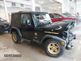 2006 Jeep Wrangler Sport with VIN 1J4FA49S96P733712, listed as a IAAI auction lot 41572913 with 93,511 mi miles. Bid and sale history available at carsss.com. Image 1.