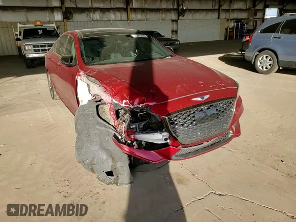 2020 Genesis G80 3.3T Sport with VIN KMTFN4JB3LU329745, listed as a Copart auction lot 78440464 with 24,089 mi miles and Salvage Title. Bid and sale history available at carsss.com. Image 11.