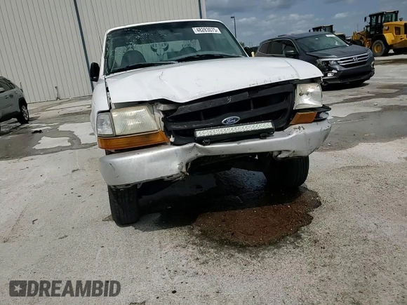 1999 Ford Ranger XL with VIN 1FTYR10V3XPB71367, listed as a Copart auction lot 48283075 with 175,353 mi miles and Salvage Title. Bid and sale history available at carsss.com. Image 10.