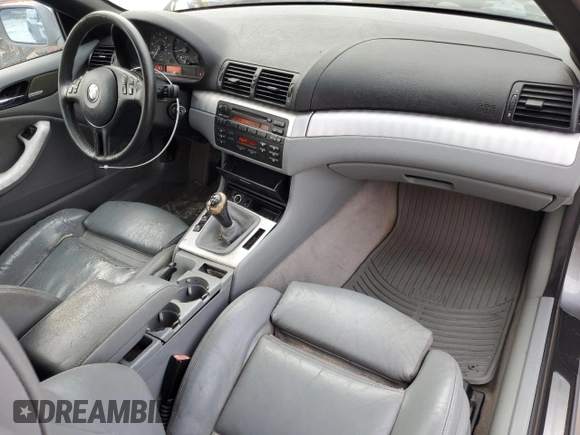 2005 BMW 3 Series 325Ci with VIN WBABW33465PG98927, listed as a Copart auction lot 47811105 with 176,868 mi miles and Salvage Title. Bid and sale history available at carsss.com. Image 8.