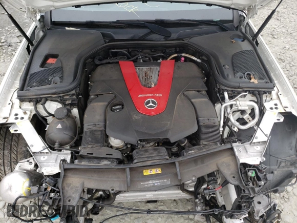 2017 Mercedes-Benz E-Class AMG E 43 with VIN WDDZF6EB0HA163696, listed as a Copart auction lot 44795933 with Not Provided miles. Bid and sale history available at carsss.com. Image 11.