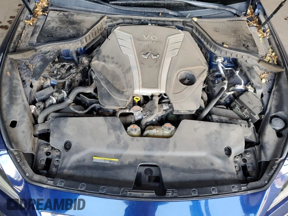 2018 Infiniti Q50 Luxe с VIN JN1EV7AP9JM360344, выставлен на аукционе Copart как лот 59002115 с пробегом 70 250 миль миль и Списание • Salvage title. История ставок и продаж доступна на DreamBid. Изображение 11.