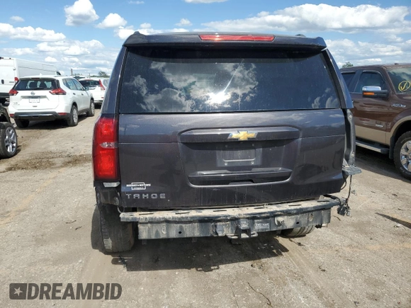 2017 Chevrolet Tahoe LT with VIN 1GNSKBKC6HR273867, listed as a Copart auction lot 55098245 with 148,329 mi miles and Salvage title. Bid and sale history available at DreamBid. Image 6.