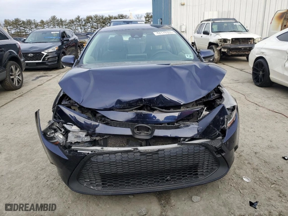 2021 Toyota Corolla LE with VIN JTDEPMAE7MJ138587, listed as a Copart auction lot 42176355 with 101,932 mi miles and Salvage Title. Bid and sale history available at carsss.com. Image 5.