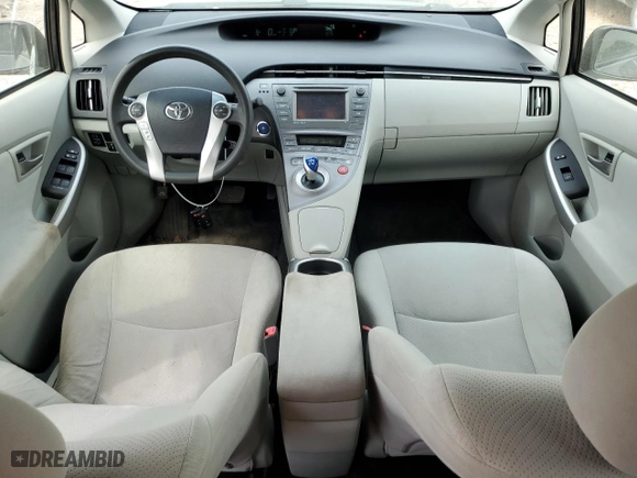 2013 Toyota Prius One with VIN JTDKN3DUXD5616273, listed as a Copart auction lot 53875775 with 118,384 mi miles and Clean Title. Bid and sale history available at carsss.com. Image 8.