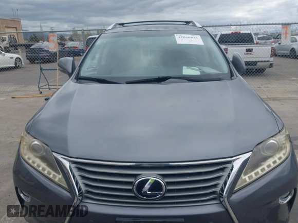 2013 Lexus RX 450h with VIN JTJBC1BA4D2441911, listed as a IAAI auction lot 42060633 with 44,378 mi miles and . Bid and sale history available at DreamBid. Image 12.
