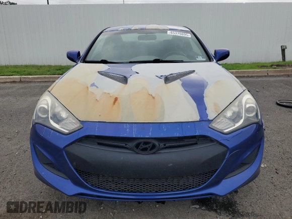 2013 Hyundai Genesis Coupe Premium с VIN KMHHT6KDXDU095089, выставлен на аукционе Copart как лот 65370895 с пробегом 109 888 миль миль и Чистый • Clean title. История ставок и продаж доступна на DreamBid. Изображение 5.