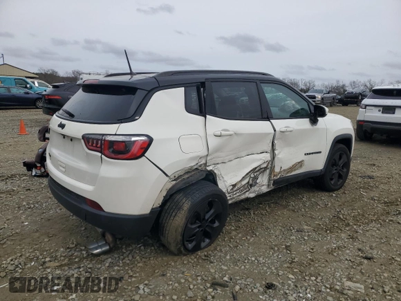 2018 Jeep Compass Latitude with VIN 3C4NJDBB0JT453466, listed as a Copart auction lot 51288935 with 94,886 mi miles and Salvage Title. Bid and sale history available at DreamBid. Image 3.
