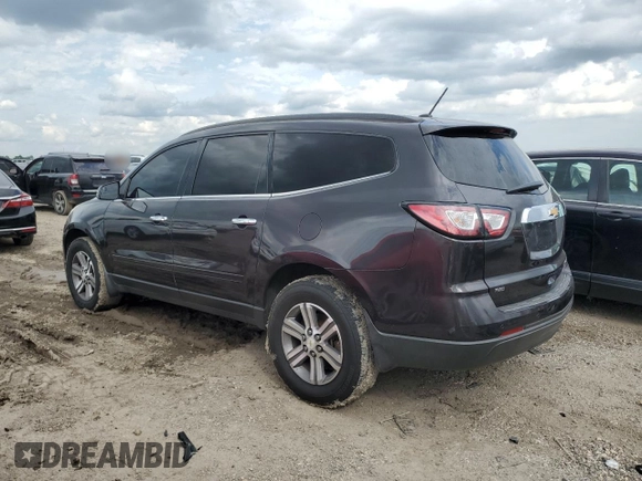 2015 Chevrolet Traverse LT z VIN 1GNKVGKD8FJ354345, wystawiony jako Copart lot #55832305 z przebiegiem 132 962 mil mil oraz Szkoda całkowita • Salvage title. Historia ofert i sprzedaży dostępna na DreamBid. Obrazek 2.