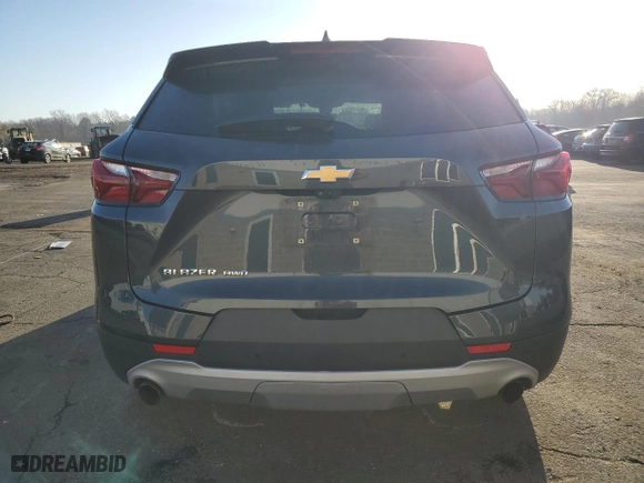 2019 Chevrolet Blazer with VIN 3GNKBHRS9KS589803, listed as a Copart auction lot 49777975 with 55,221 mi miles and Salvage Title. Bid and sale history available at carsss.com. Image 6.