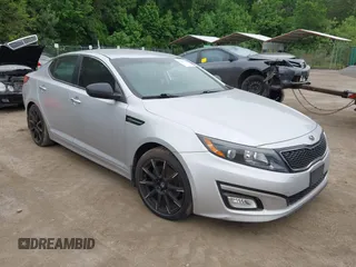 2014 Kia Optima LX with VIN 5XXGM4A72EG342237, listed as a IAAI auction lot 42363910 with 92,972 mi miles and . Bid and sale history available at DreamBid. Image 1.
