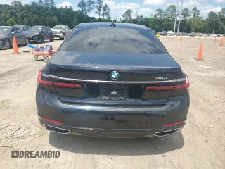 2022 BMW 7 Series 740i with VIN WBA7T2C06NCJ48203, listed as a Copart auction lot 54183325 with Not provided miles and Salvage title. Bid and sale history available at DreamBid. Image 6.