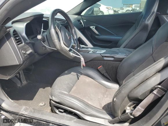 2016 Chevrolet Corvette Z51 2LT with VIN 1G1YK2D75G5108670, listed as a Copart auction lot 66790664 with 95,642 mi miles and Salvage Title. Bid and sale history available at carsss.com. Image 7.