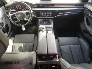 2020 Audi A8 L with VIN WAU8DAF81LN015654, listed as a Copart auction lot 79126853 with 26,587 mi miles. Bid and sale history available at carsss.com. Image 8.