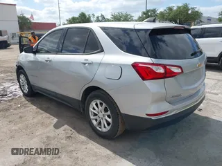 2018 Chevrolet Equinox LS with VIN 2GNAXHEV1J6110087, listed as a IAAI auction lot 42175959 with 124,611 mi miles and . Bid and sale history available at DreamBid. Image 3.